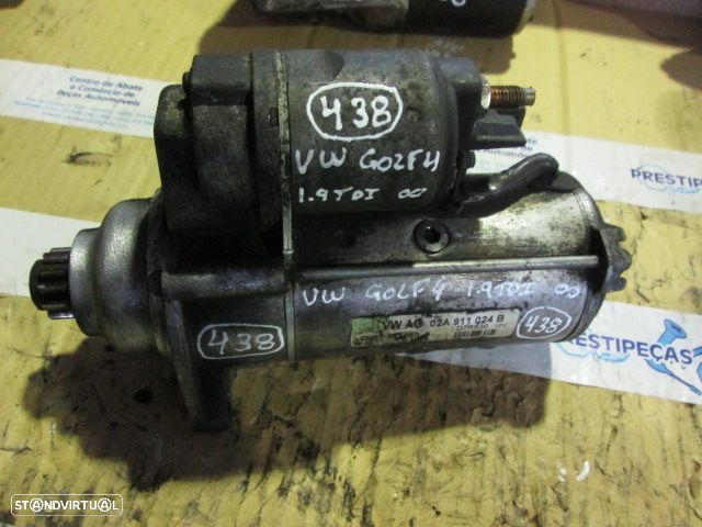 Motor De Arranque 02A91024B VW GOLF 4 2000 1,9TDI - 1