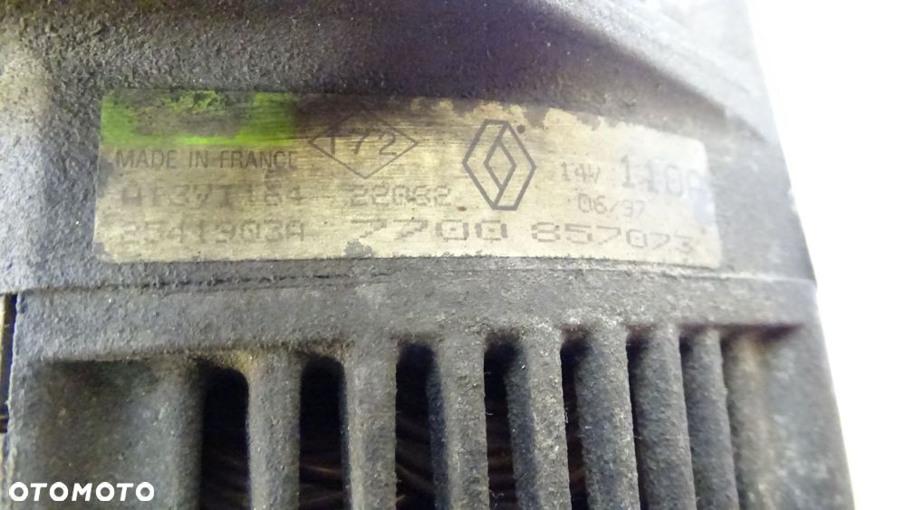 ALTERNATOR 110A RENAULT SCENIC I 1.9DCI - 5