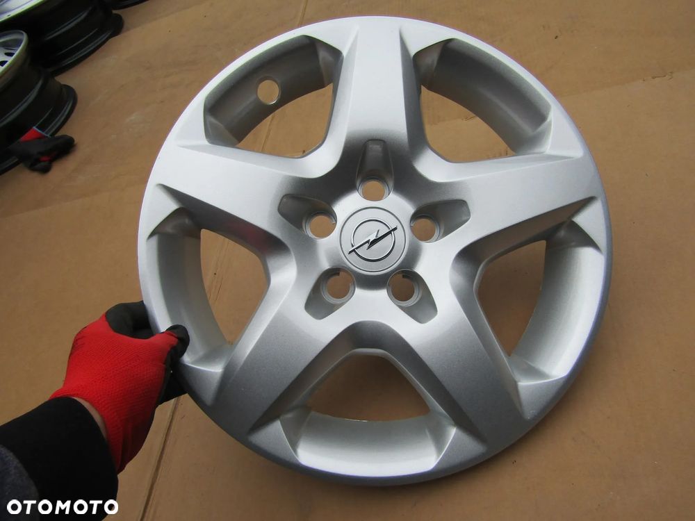 1x NOWY Kołpak Strukturalny 16 Opel Astra III H Zafira B Meriva Vectra 5x110 - 4