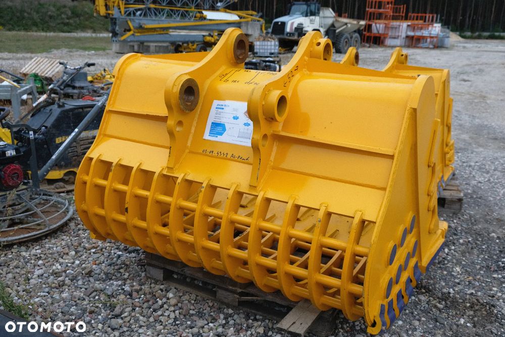 łyżka ażurowa 2,1m3 duża do koparki 0d 30 do 45 ton mocowanie miller - 2