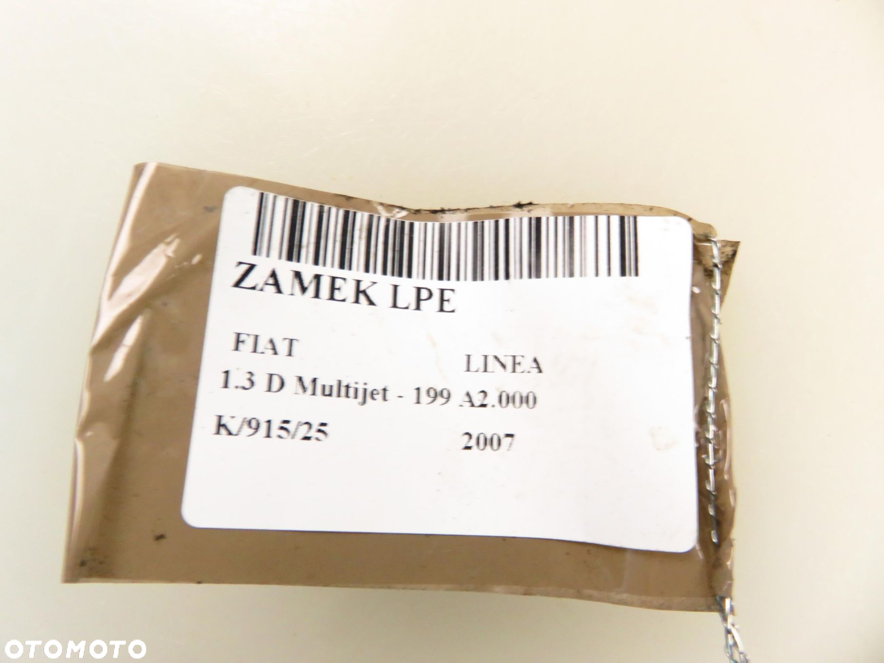 ZAMEK LEWY PRZEDNI FIAT LINEA 6 PIN - 2