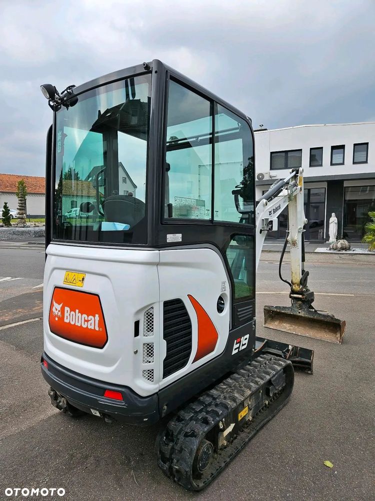 Bobcat E19 , minikoparka ROK 2021 + 4 łyżkI - 5