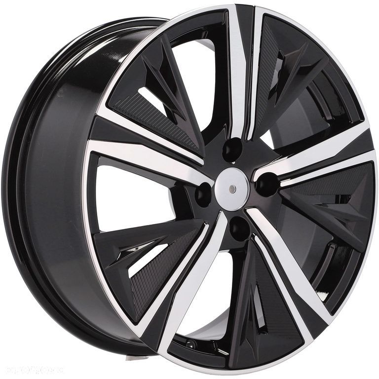 4x Felgi 17 m.in. do PEUGEOT 208 P21 A9 2008 P24 3008 T8 308 T7 5008 T8 Partner Teepe - Y1187 (LU240 - 6