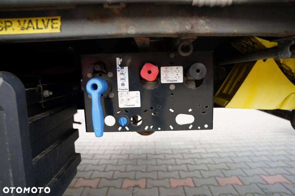 Krone FIRANKA / MEGA / DACH PODNOSZONY / OŚ PODNOSZONA / - 22