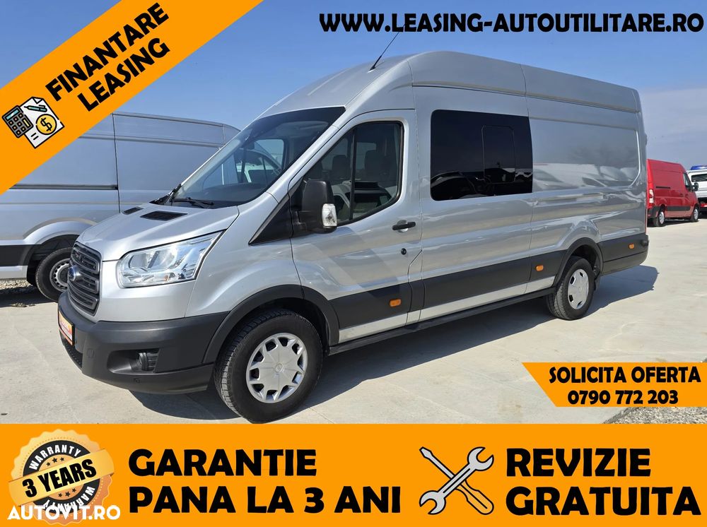 Ford Transit DOKA 6 Locuri+DUBĂ L4H3 Long - 1