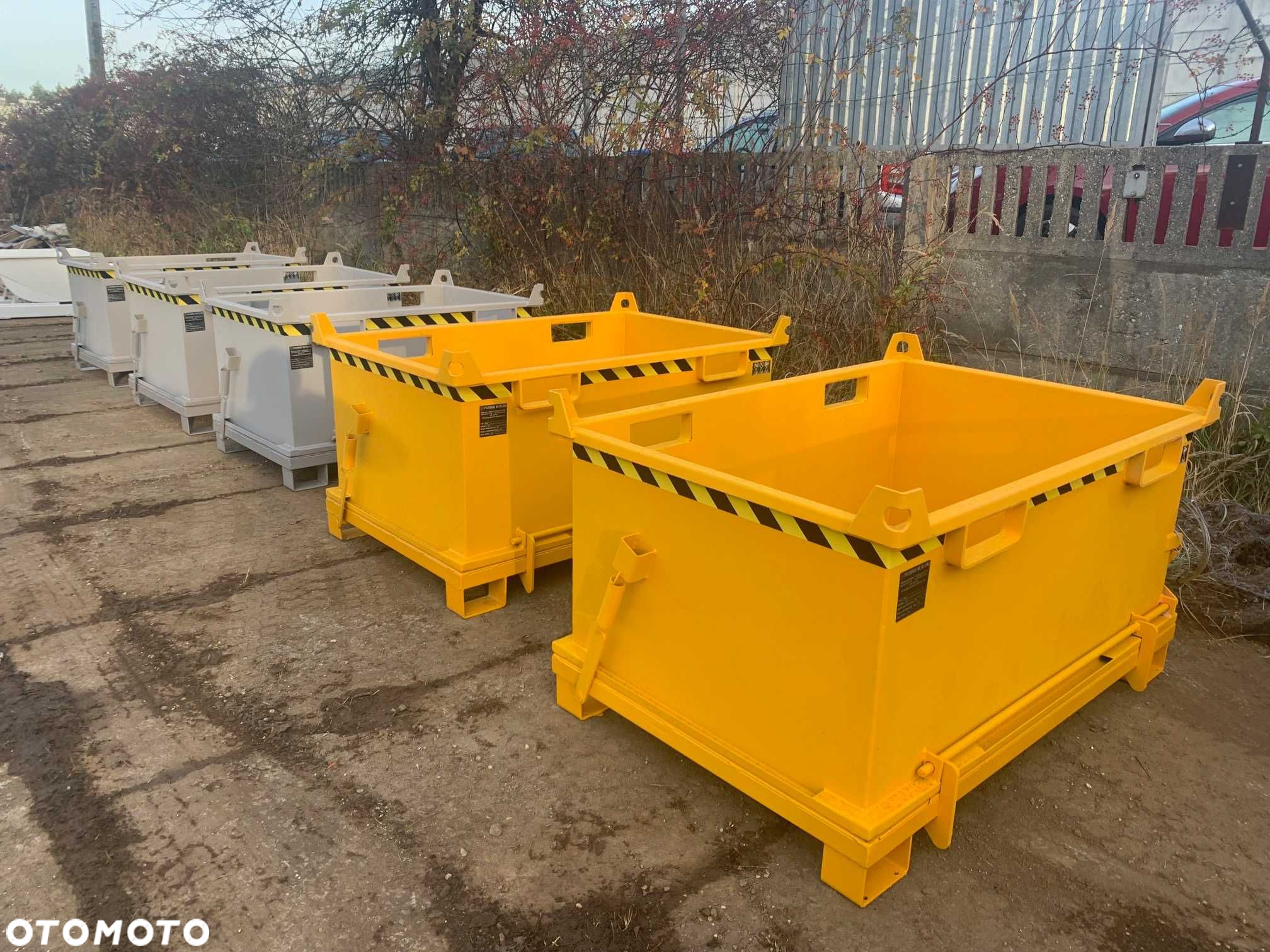 PMDB 1000L Pojemnik Samowyładowczy Do Odpadów Produkcyjnych KONTENER - 6