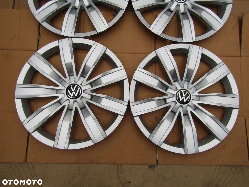 4x Kołpaki 17 VW Tiguan II Passat Golf Jetta Touran Caddy / oryginał - 5