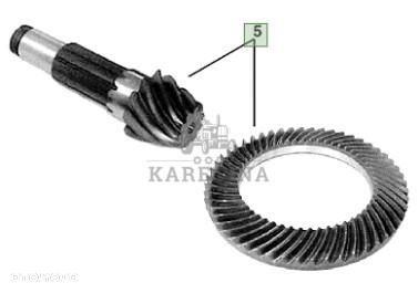John Deere 7600 7700 7800 Koło Zębate Wał Atak RE66071