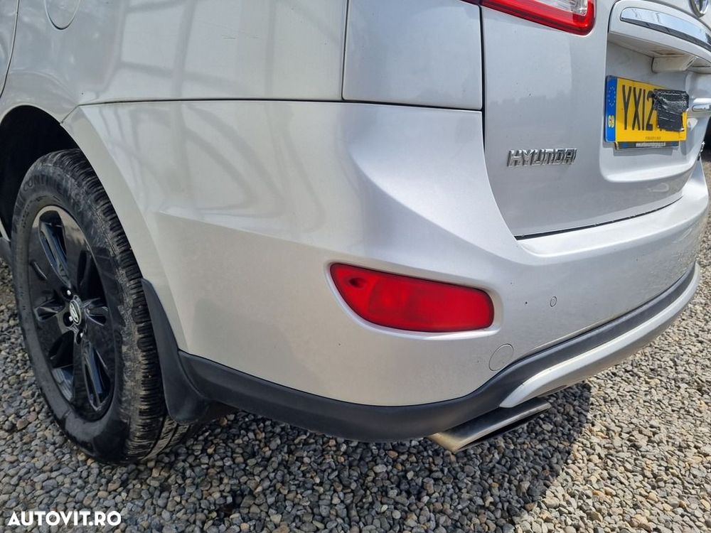 Bara spate Hyundai Santa Fe 2 Facelift 2009 - 2012 SUV 4 Usi Shimmering Silver N3S (1503) - 3