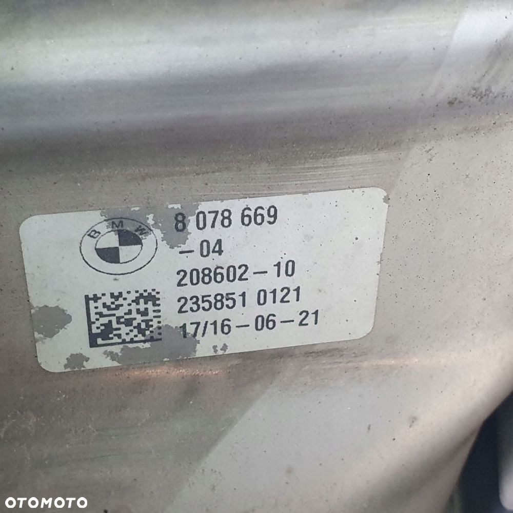 LEWA KOŃCÓWKA WYDECHU BMW X5 G05 X6 G06 3.0 D Nakładka 8078669 - 4