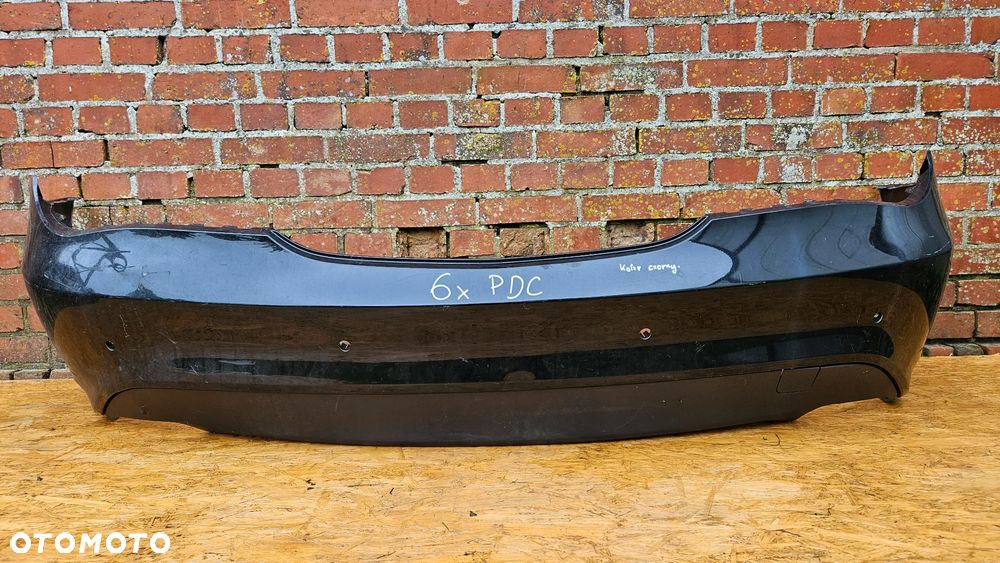 MERCEDES CLA C117 W117 13-16 Zderzak tył pod czujniki parkowania Zderzak tylny 6x PDC Spojler A1178850325 - 2