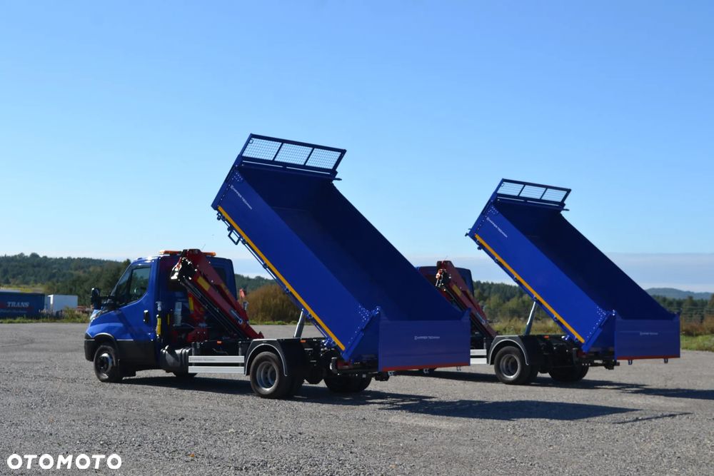 Iveco Daily 72C18 Nowy 3-stronny wywrot Żuraw HC45 HDS Wywrotka Kiper 70C 65C 50C 35C - 4