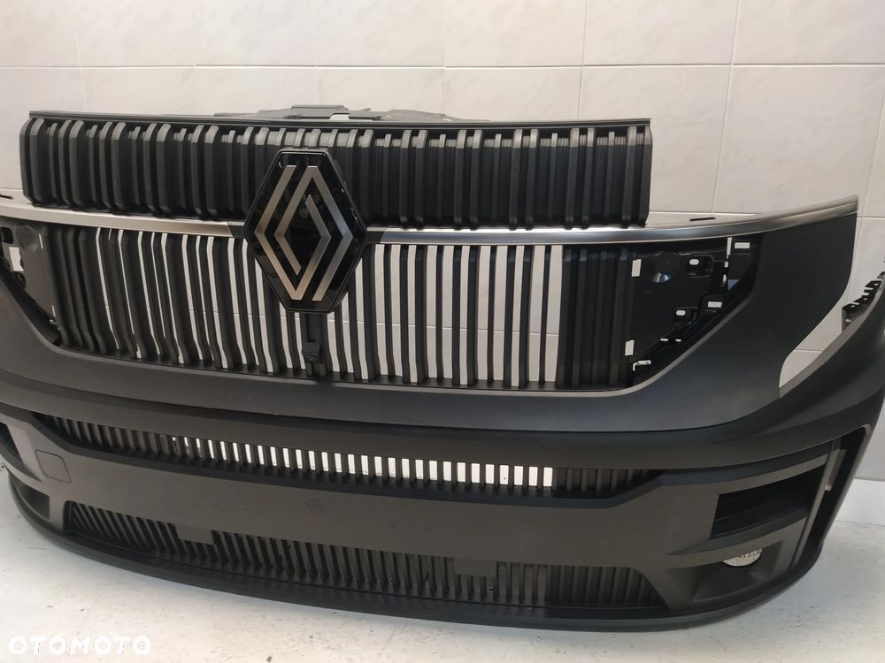 RENAULT MASTER IV V 24- ZDERZAK PRZÓD PRZEDNI GRILL ATRAPA CHŁODNICY 6xPDC HALOGENY KOMPLET NOWY ORYGINAŁ - 12