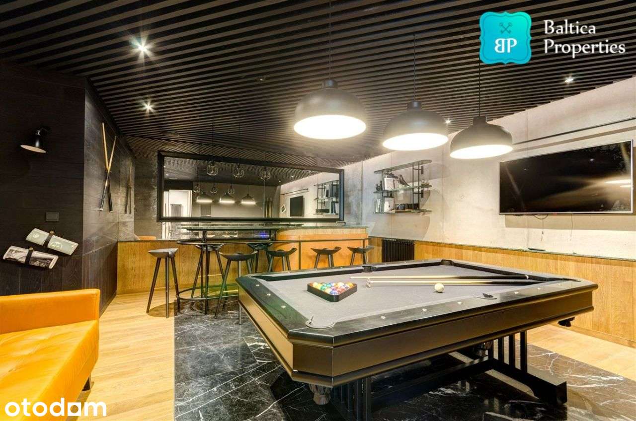 3pok + garaż + ogród + fitness i sauna Jelitkowo