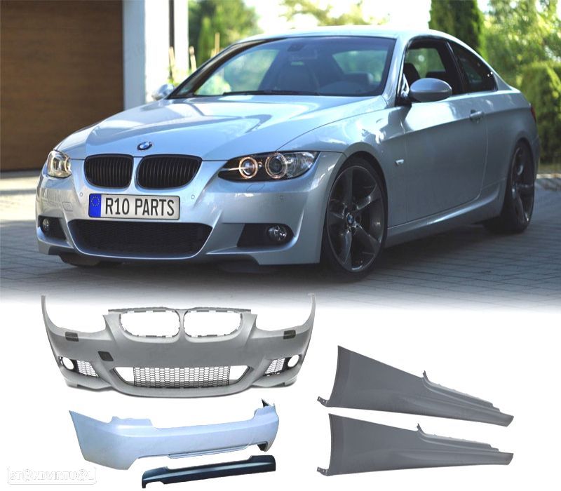 KIT CARROÇARIA BMW E92 93 10-14 LOOK M SEM PDC - 1