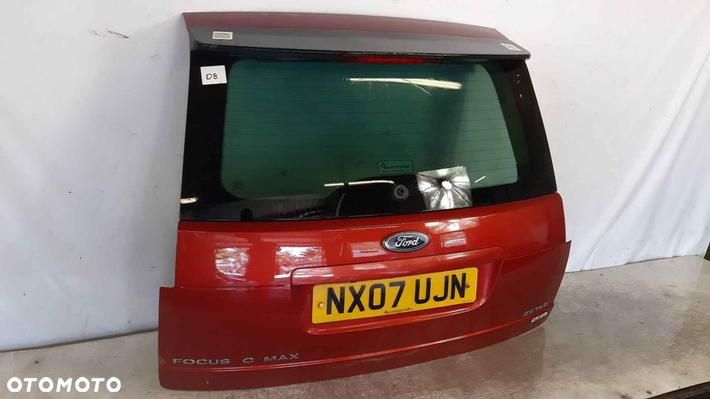 / KLAPA TYŁ TYLNA BAGAŻNIKA DO FORD C MAX A4 BORDOWY - 3