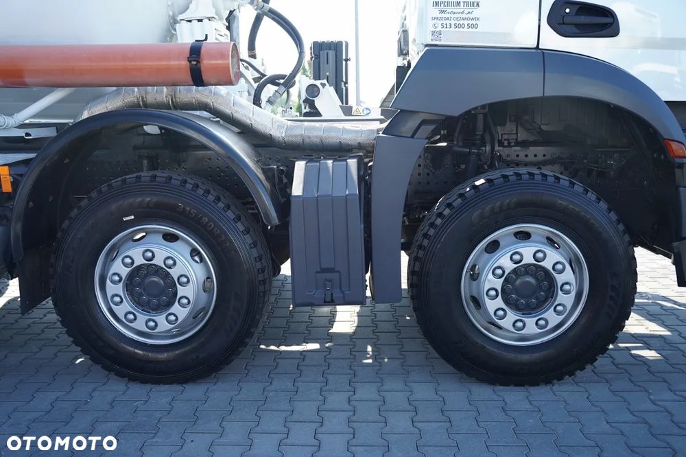 Mercedes-Benz AROCS 3240 / GRUSZKA 9M3 / 8x4 / BETONOMIESZARKA /  SCHWING STETTER  / OPONY 100% - 22