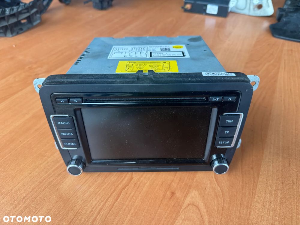 Radio z nawigacją Vw passat Skoda Caddy Tiguan 3c8035190c - 1