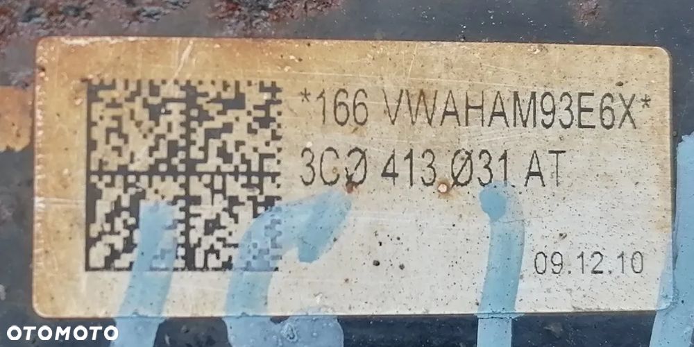 VW PASSAT B7 10r 1.4 TSI MCPERSON LEWY PRZÓD 3C0413031AT - 2