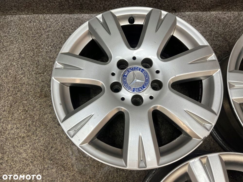 Alufelgi felgi aluminiowe R16 5x112 7J ET43 Mercedes W204 Ładne ORG - 4