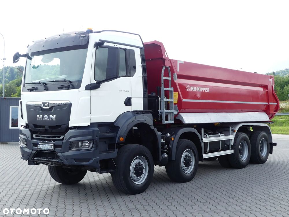 MAN TGS 41.470 / 8x8 / WYWROTKA KH KIPPER / MANUAL / NISKI PRZEBIEG / - 11
