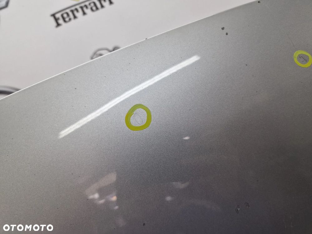 FORD FIESTA MK6 / MK6 LIFT 02-08 ŁADNA MASKA SREBRNA , NR AUKCJI NM68 - 11