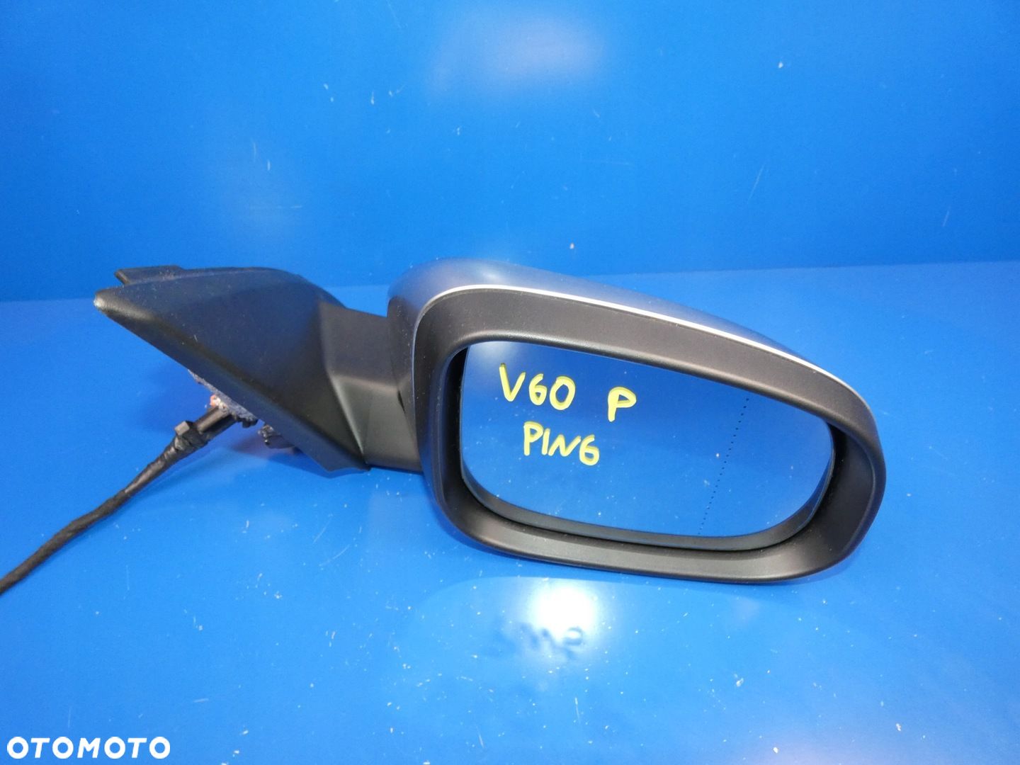 VOLVO V60 S60 II LUSTERKO ZEWNĘTRZNE PRAWY PRZÓD R-DESIGN 6 PIN UK - 1