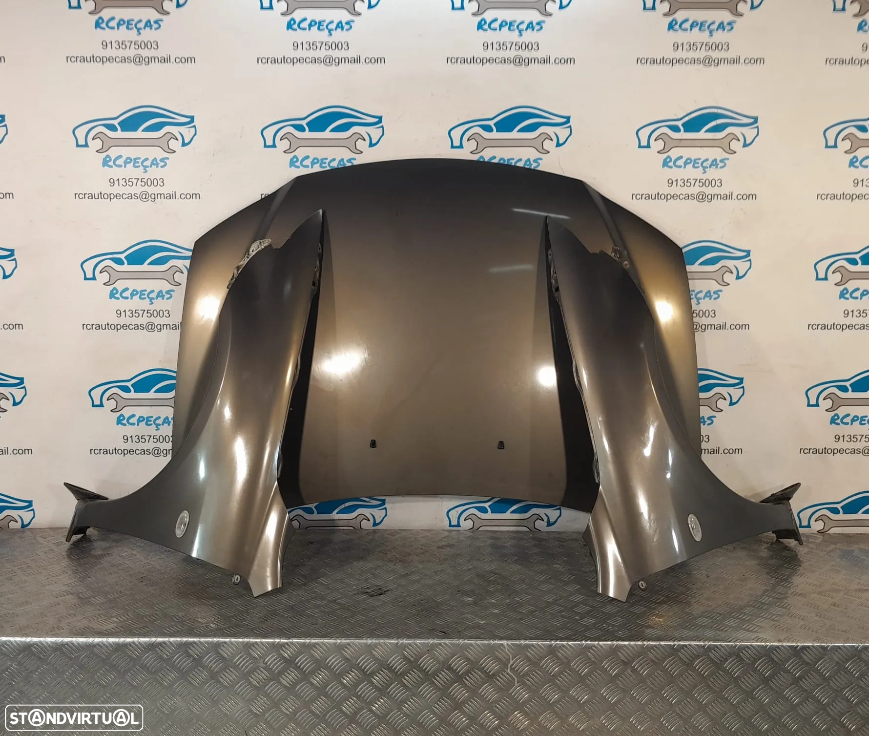 FRENTE COMPLETA MAZDA 6 PARACHOQUES GUARDA-LAMAS OTICAS XENON RADIADOR VENTILADOR FRENTE FIBRA REFORÇO - 8