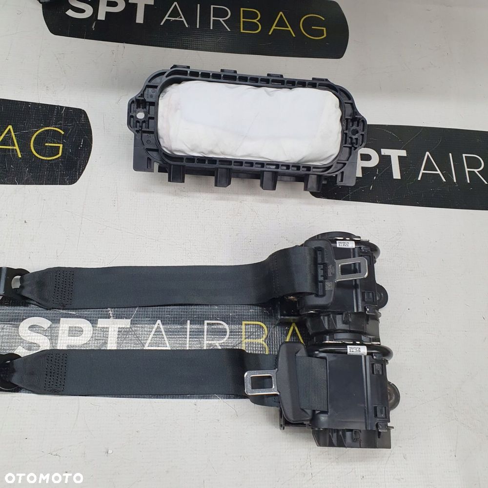 PEUGEOT 308 T10 DESKA ROZDZIELCZA KONSOLA KOKPIT PULPIT PODUSZKI AIRBAG AIR BAG PASY KIT SET - 8