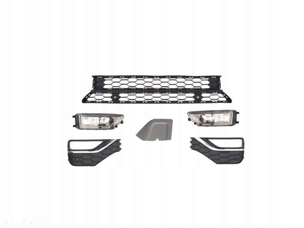 Kratka Kratki + halogeny w zderzak VW Amarok 16 - 22 Zestaw ! - 1