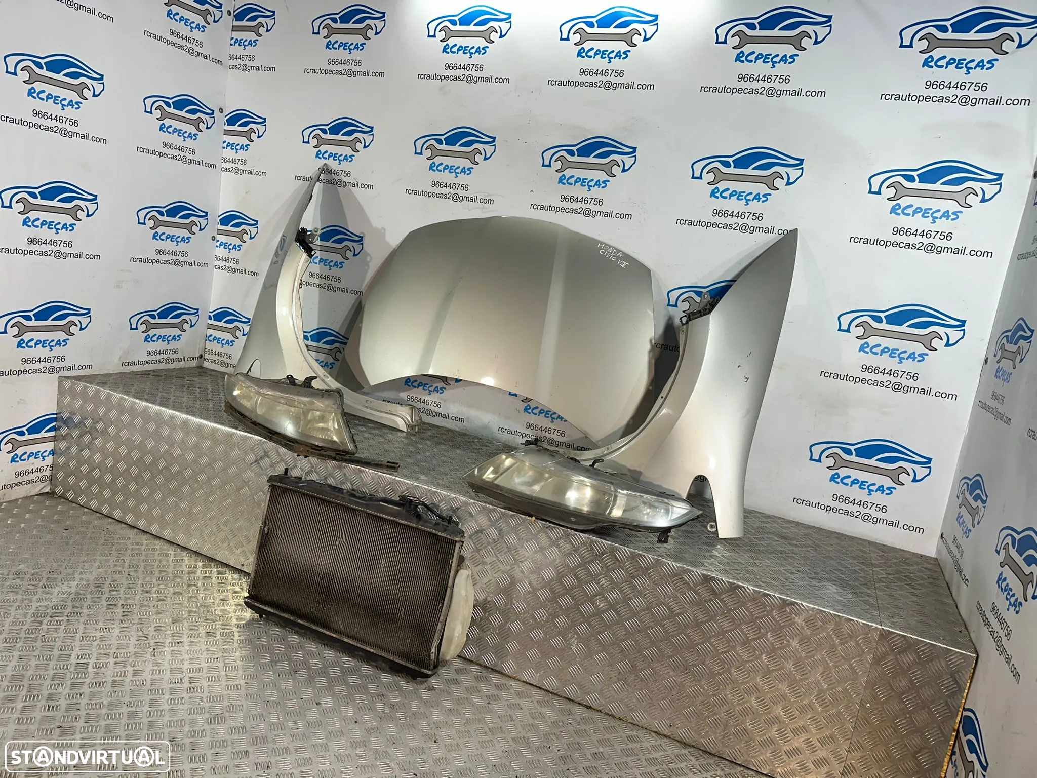 .Frente Completa Honda Civic 8 VIII MK8 FN1 FN2 FN3 FN4 FK1 FK2 FK3 2006-2011 - 7