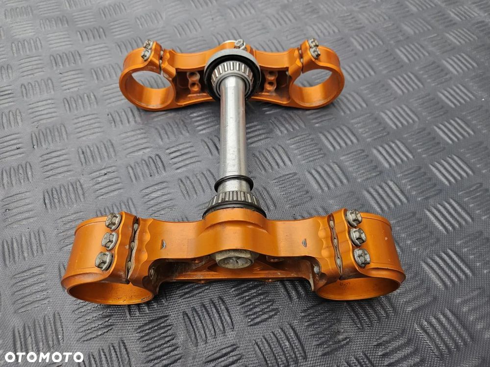KTM PÓŁKI POWER PARTS WP48 SXF SX EXC WP 48 ZAWIESZENIE ZMIENNY OFFSET KUTE ZŁOTE - 6