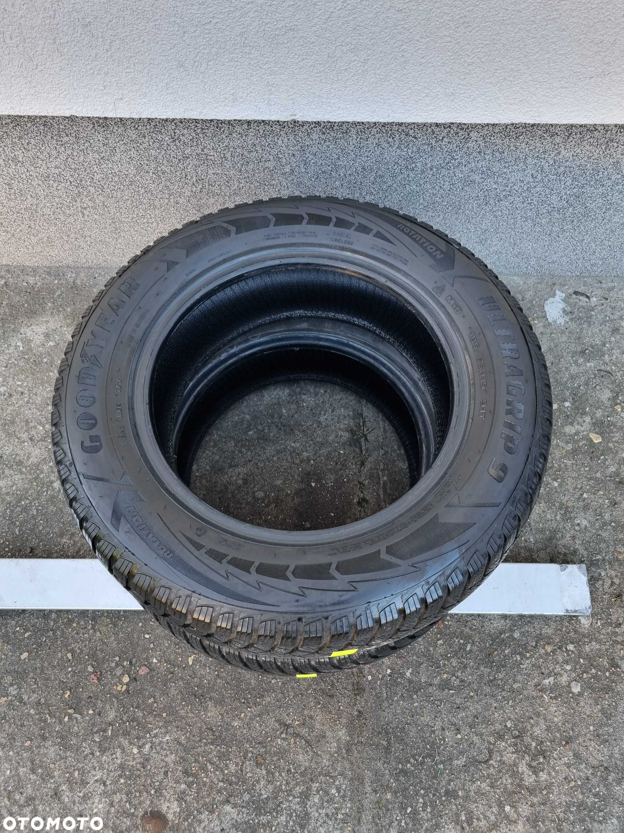 Opony zimowe GOODYEAR UltraGrip 9 195/65 R15 91T KOMPLET P360 - 4
