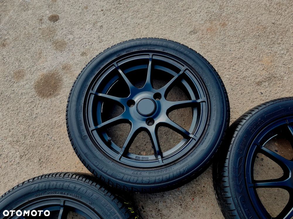 3x112 Felgi Alumniowe Alufelgi 15 Koła Letnie Lato SMART Fortwo I W450 1 II W451 2 Legnica ALU-RAD 5,5mm Czarne 155/60 175/55 - 8