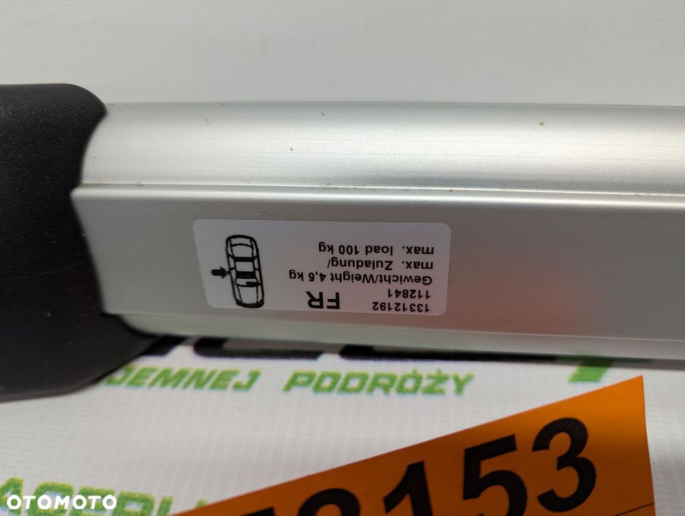 Bagażnik dachowy bazowy belki poprzeczki Opel Astra J SW kombi - 6