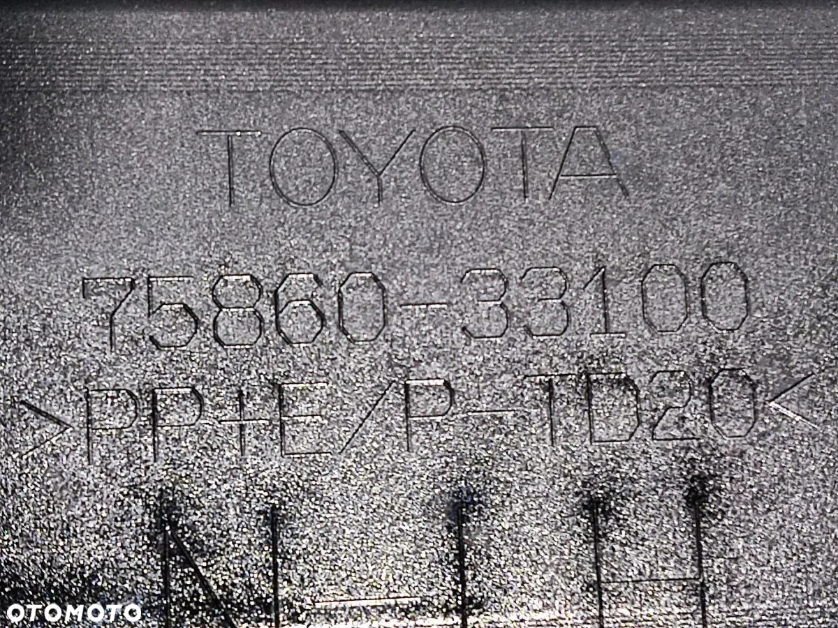 TOYOTA CAMRY gen IX Lift od 2019r Nakładki Na Próg Progowe - 4