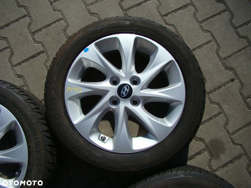 a412 4x100 Kia Picanto Hyundai I10 6Jx15 Lato 185/55 R15 niemontowane - 6