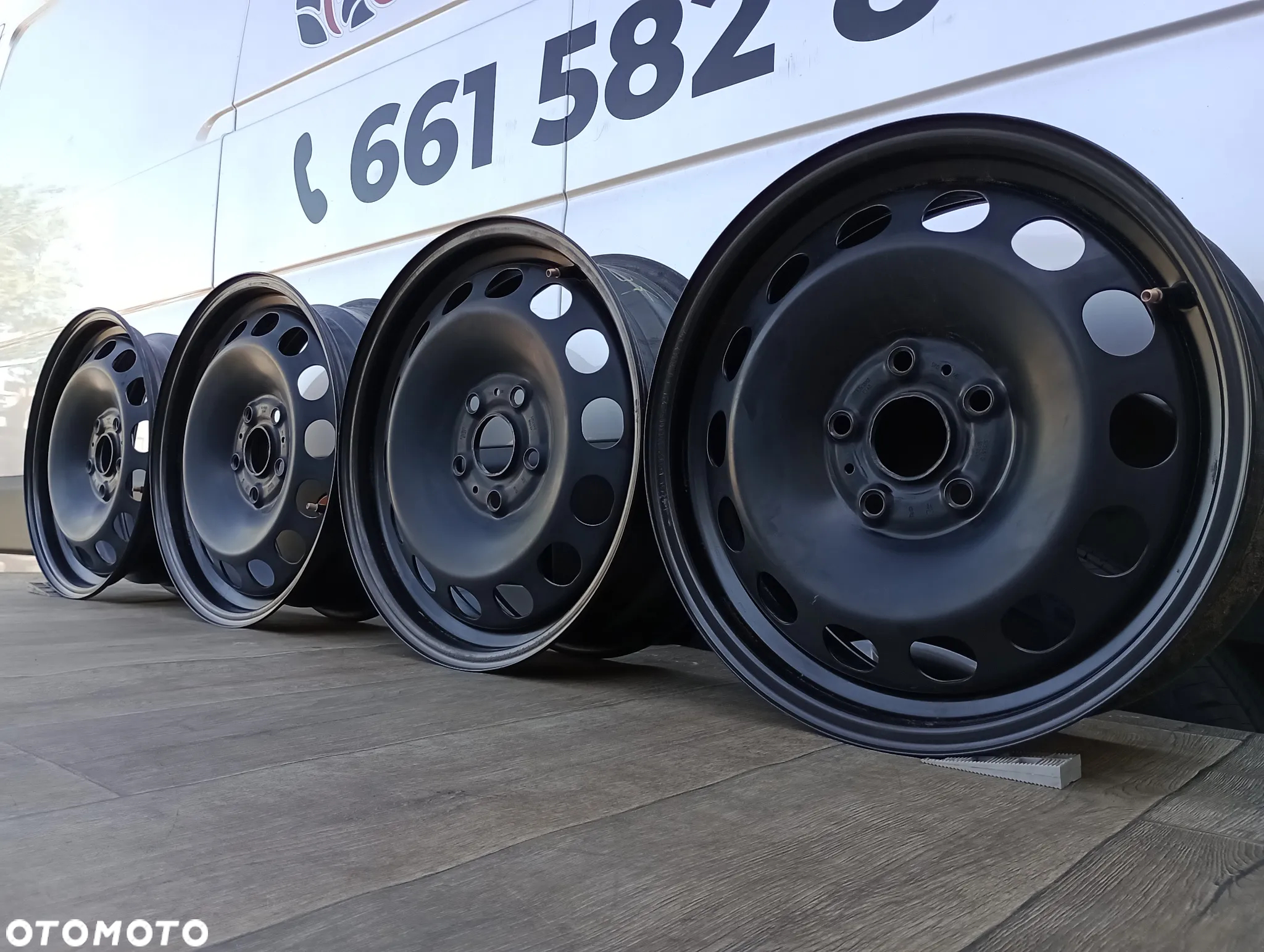 FELGI STALOWE 5x112 R16 6J ET43 AUDI Q2 A3 SEAT ATECA LEON SKODA KAROQ OCTAVIA VOLKSWAGEN TROC GOLF - 4