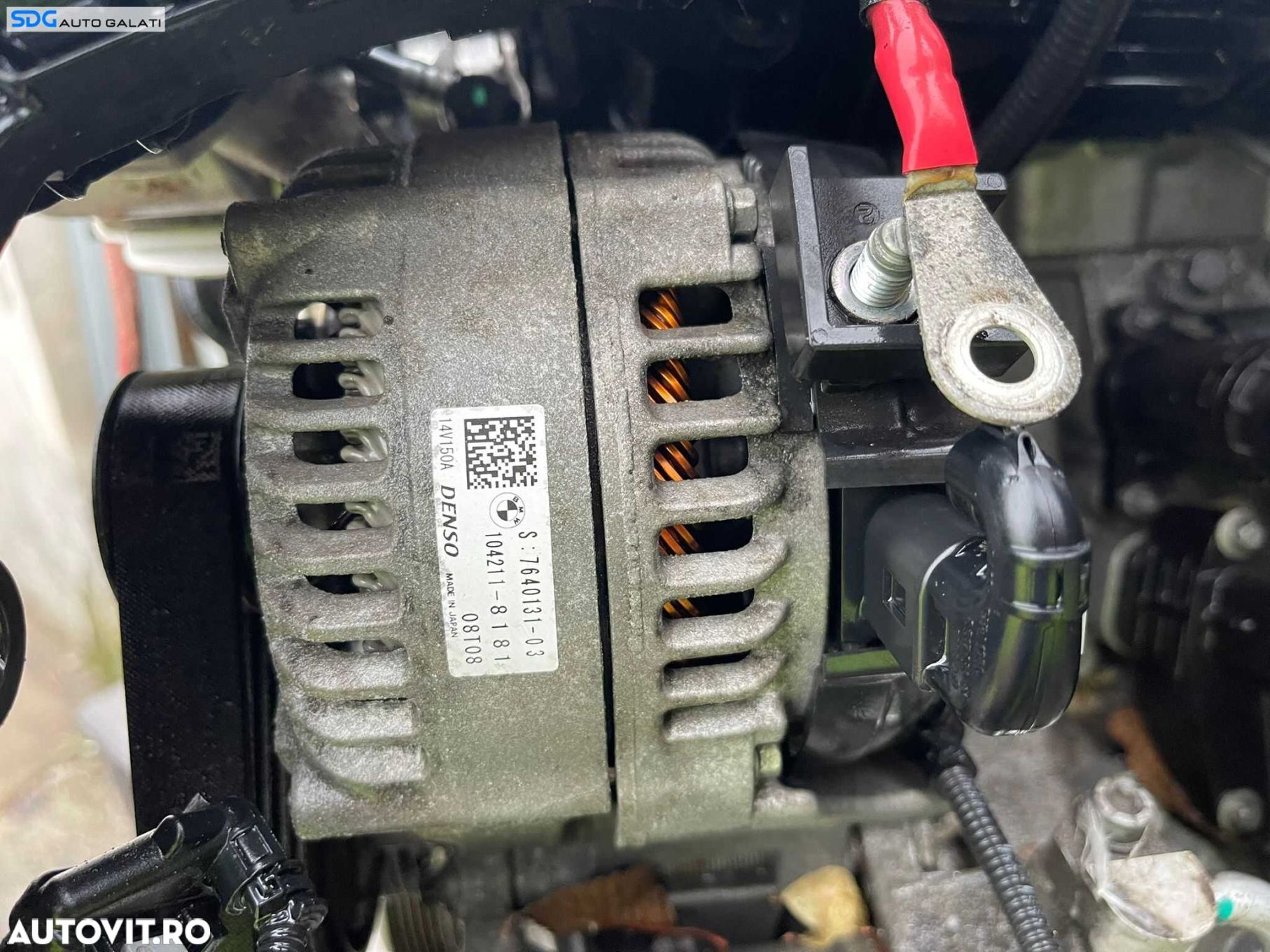 Alternator 150A BMW Seria 4 F32 F33 F36 F82 F83 418 420 425 2.0 D 2013 - 2020 Cod 7640131 764013103 104211-8181 - 1
