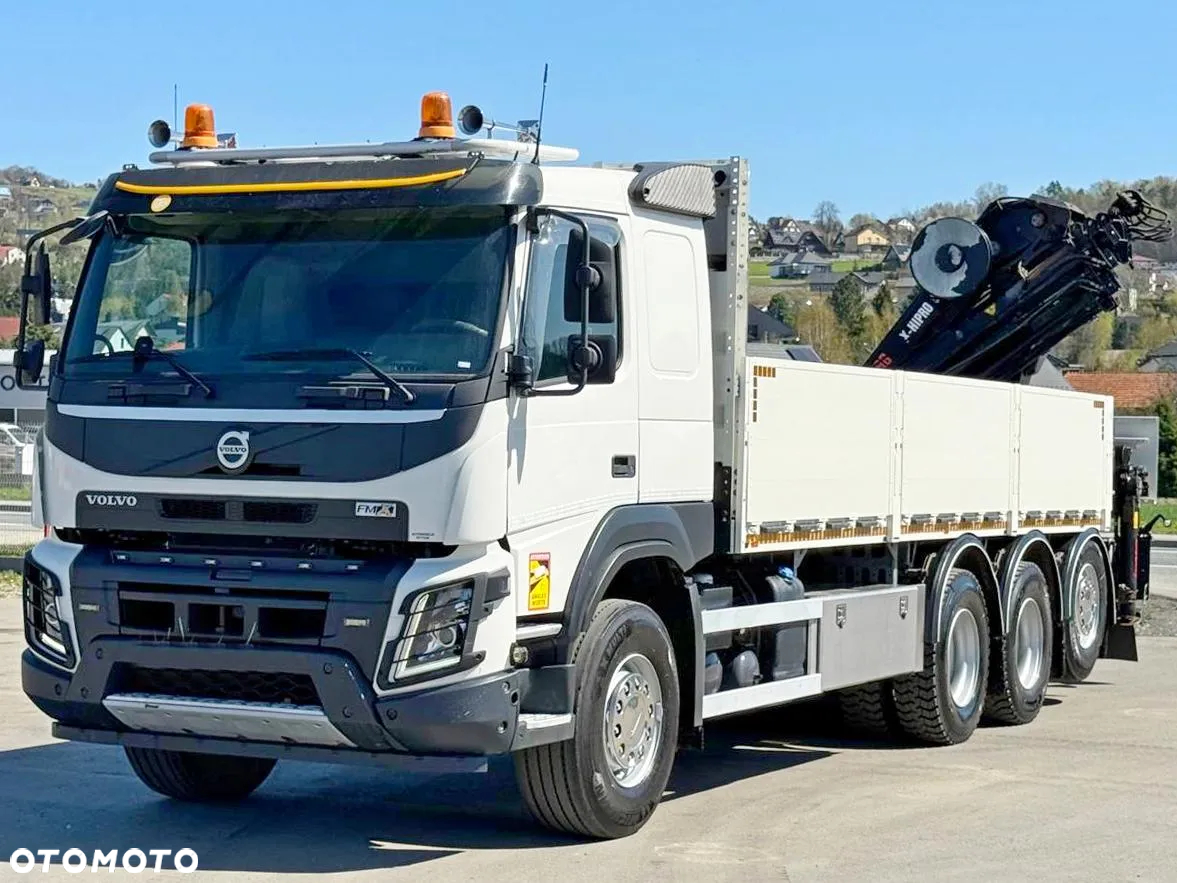 Volvo FMX 460 Skrzynia 6,60 m * HIAB X - HIPRO 302 EP - 5 + PILOT / 8x4 - 3