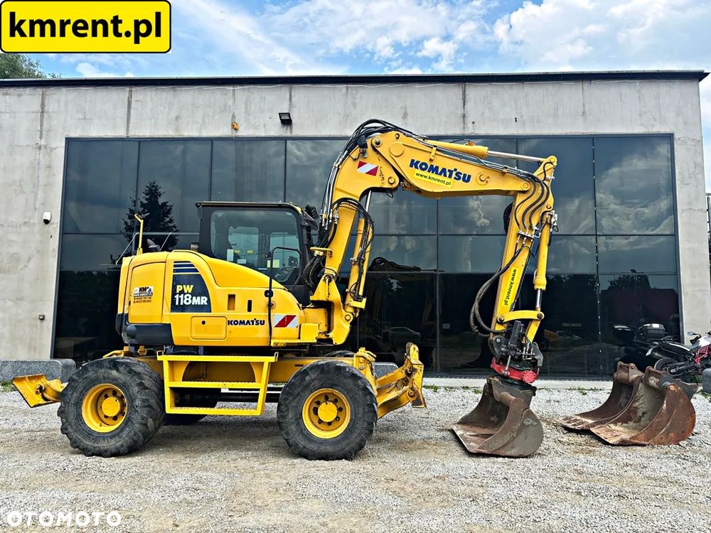 Komatsu PW 118 MR-8 KOPARKA KOŁOWA ROTOTILT 2017R | LIEBHERR A 309, TEREX 42, CAT, HITACHI ZX 140, VOLVO EW 140, 160 - 2