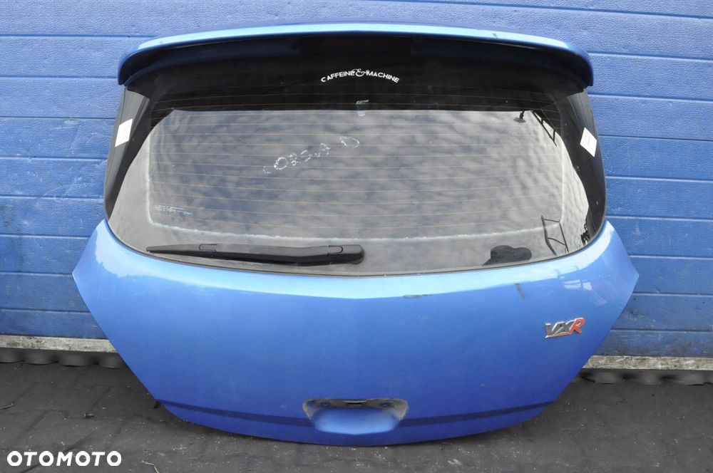 OPEL CORSA D KLAPA BAGAŻNIKA TYŁ TYLNA ZE SPOILEREM VXR LOTKA - 1