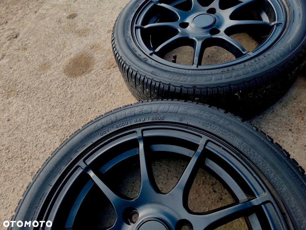 3x112 Felgi Alumniowe Alufelgi 15 Koła Letnie Lato SMART Fortwo I W450 1 II W451 2 Legnica ALU-RAD 5,5mm Czarne 155/60 175/55 - 13