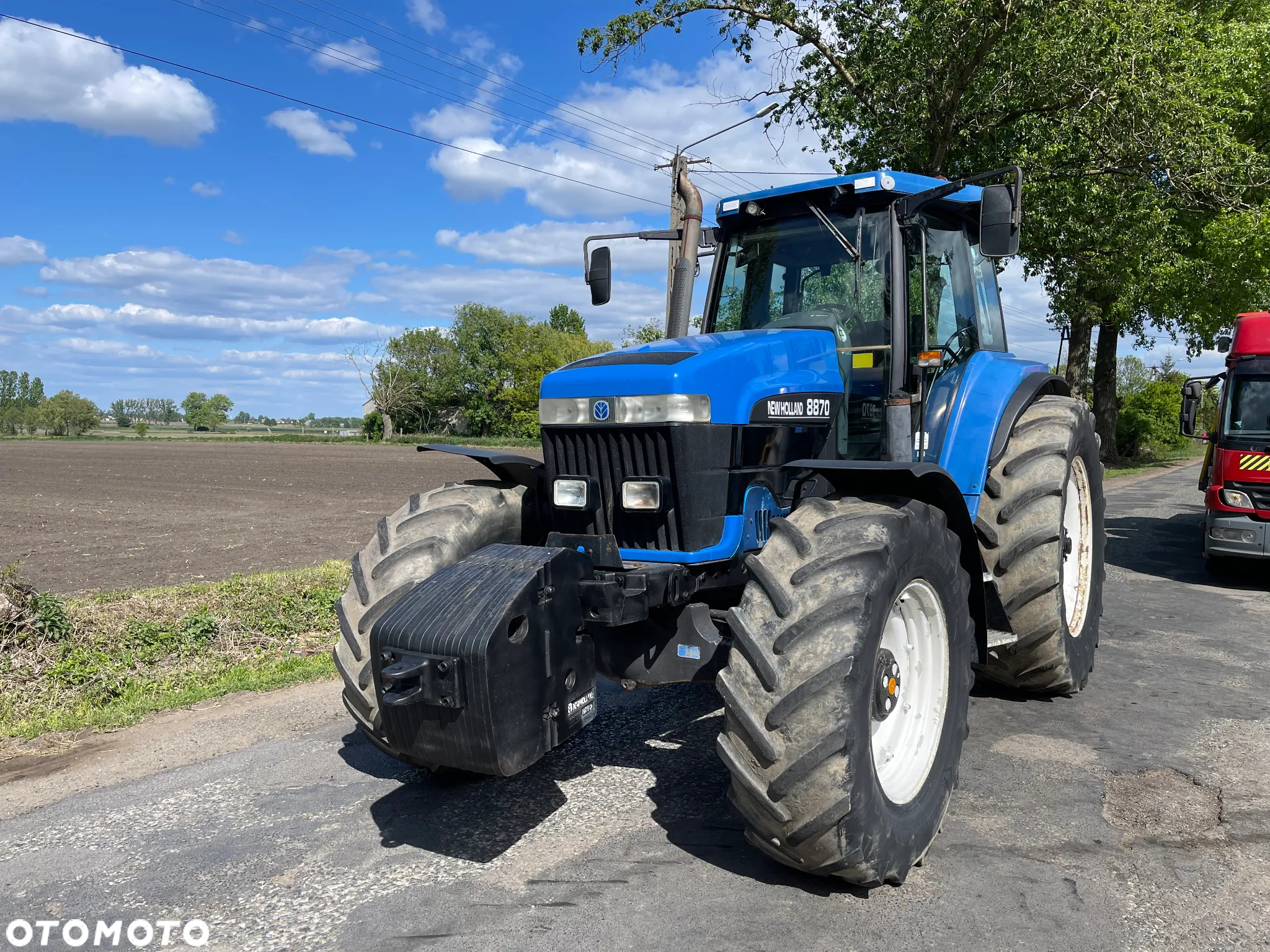 New Holland Ciągnik rolniczy traktor New Holland 8870_Ford 8970_W pełni sprawny_Klimatyzacja,Pneumatyka,Komplet zaczepów i obciążników - 15