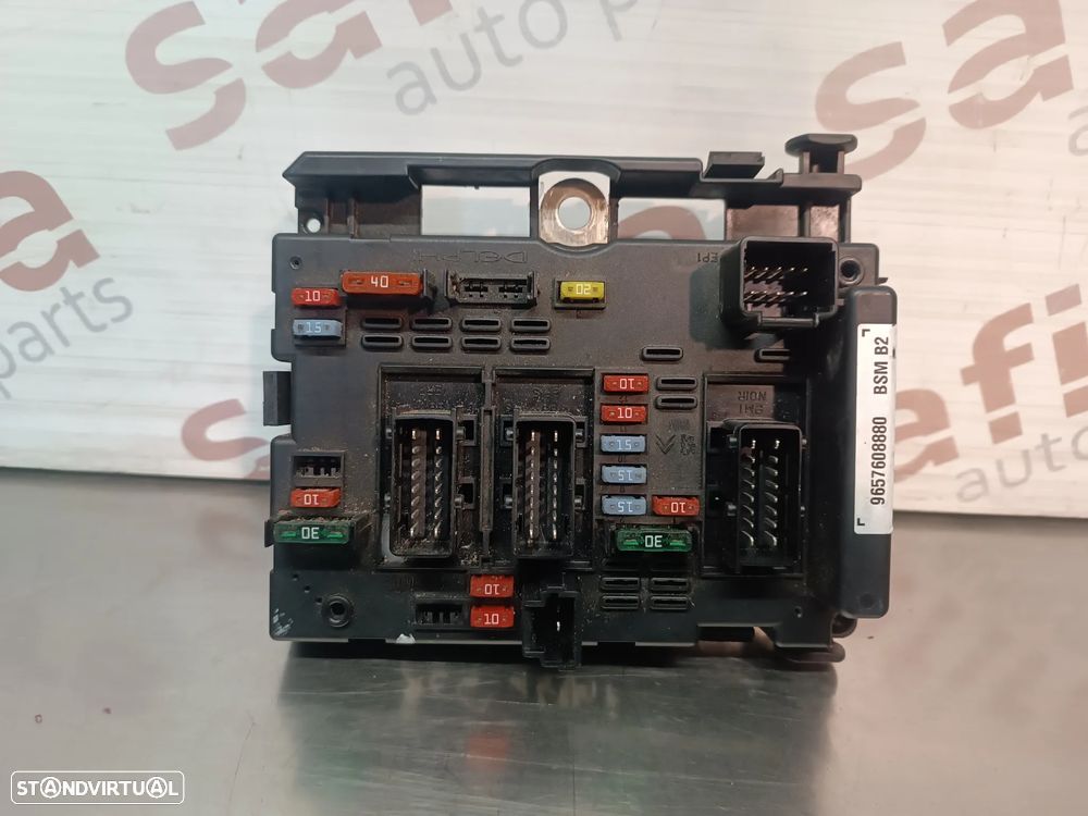 CAIXA DE FUSIVEIS PEUGEOT 206 / PARTNER / CITROEN BERLINGO BSM B2 9657608880 - 1