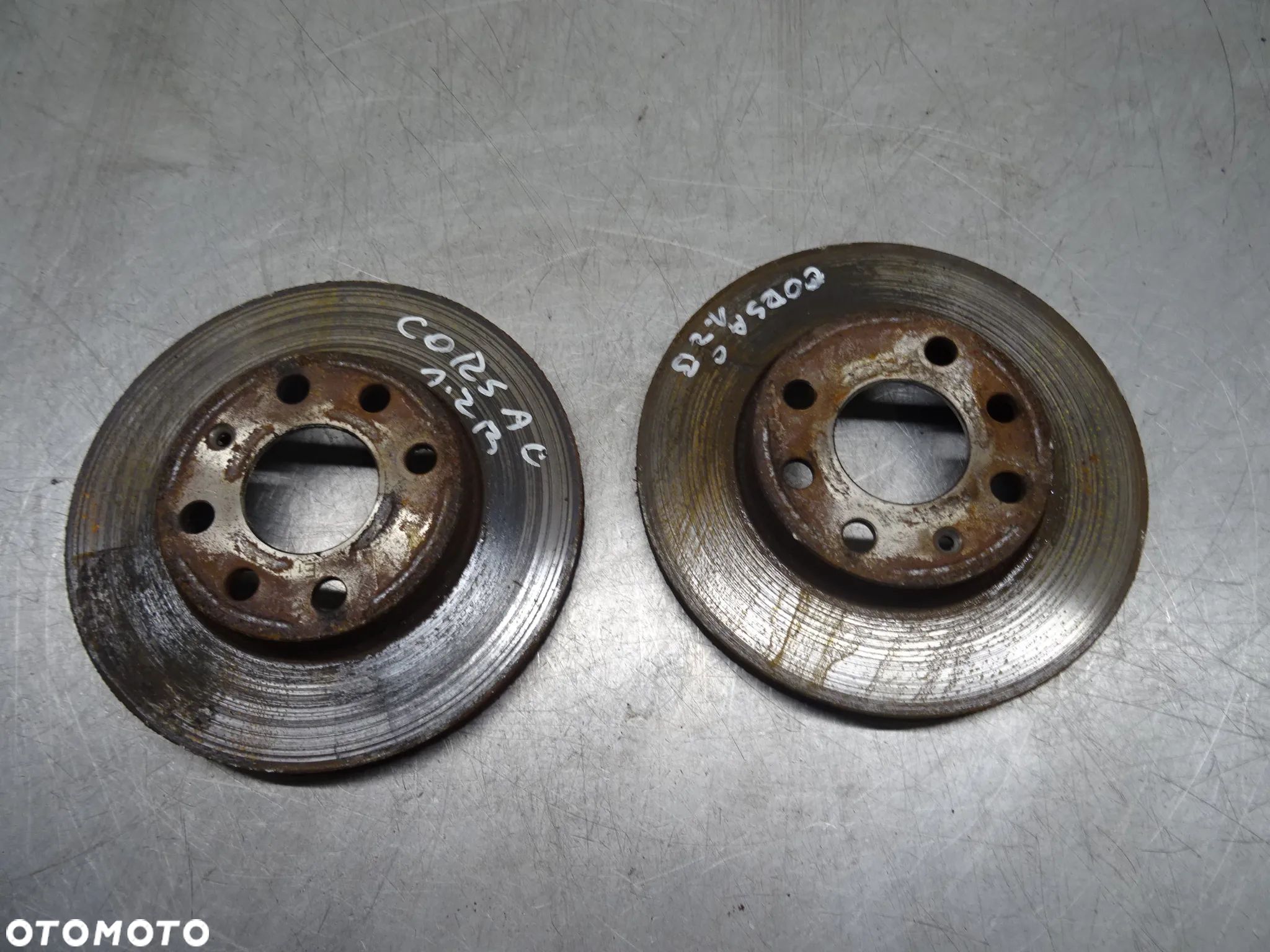 OPEL CORSA C 00-03 3D 1.2B 2AU TARCZE HAMULCOWE - 1