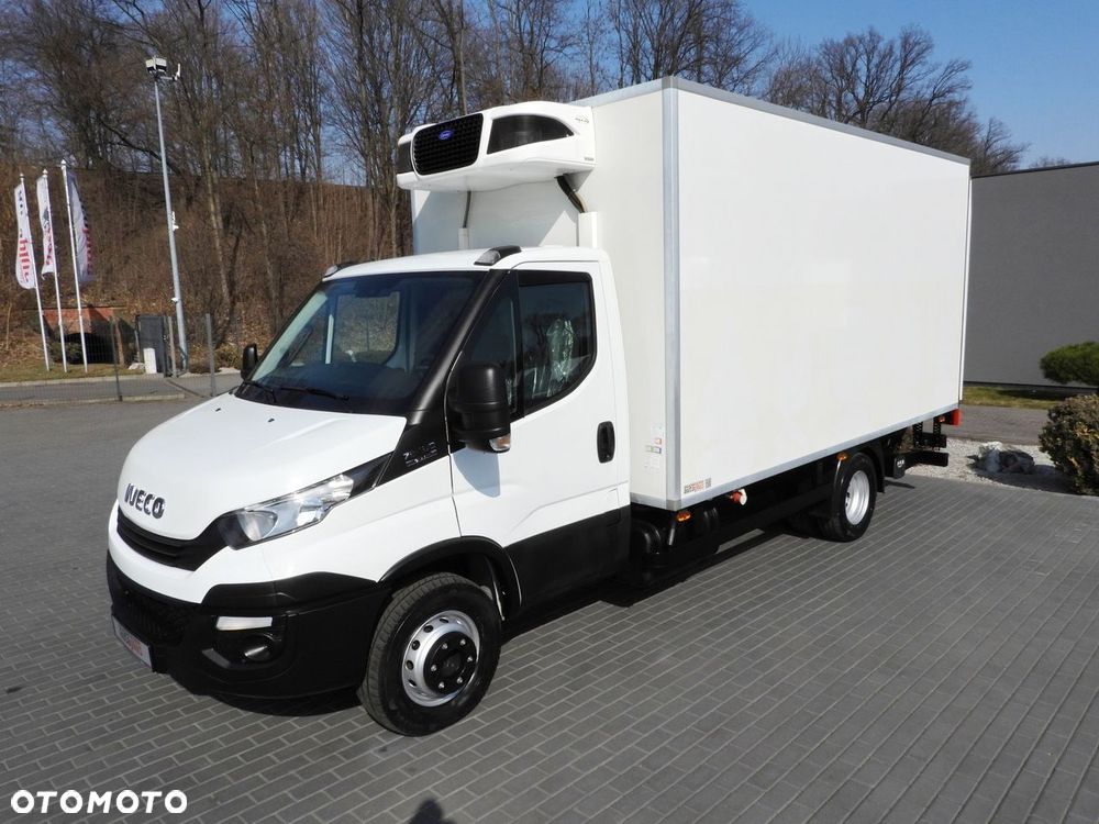 Iveco DAILY CHŁODNIA KONTENER -10*C WINDA 9 PALET ZASILANIE 230V TEMPOMAT PNEUMATYKA AUTOMAT HI-MATIC BLIŹNIACZE KOŁA KLIMATYZACJA  170KM - 7
