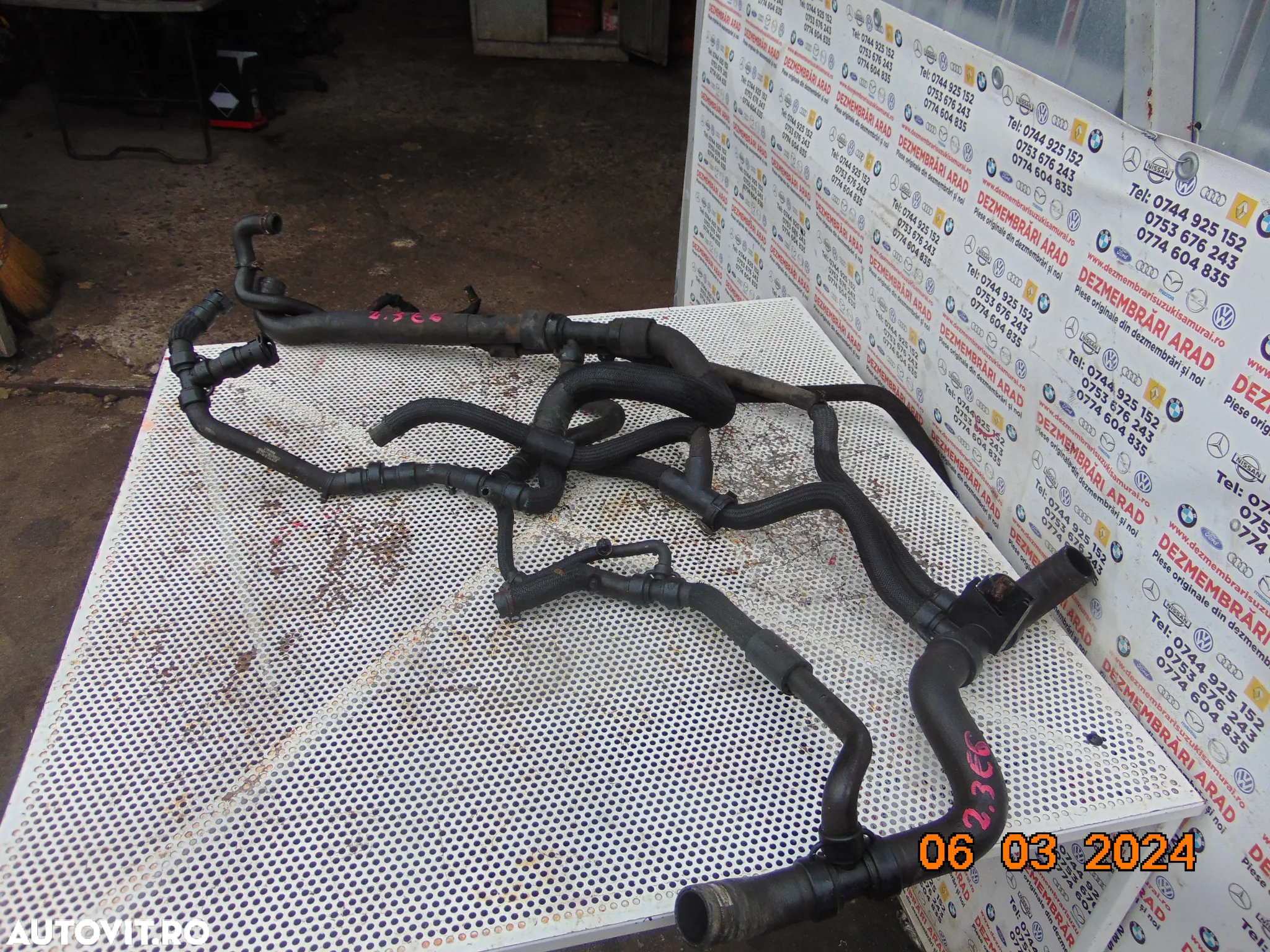 Furtun apa Renault Master 2.3 opel movano nissan nv400 furtune racire apa euro 5 ruto 6 - 6