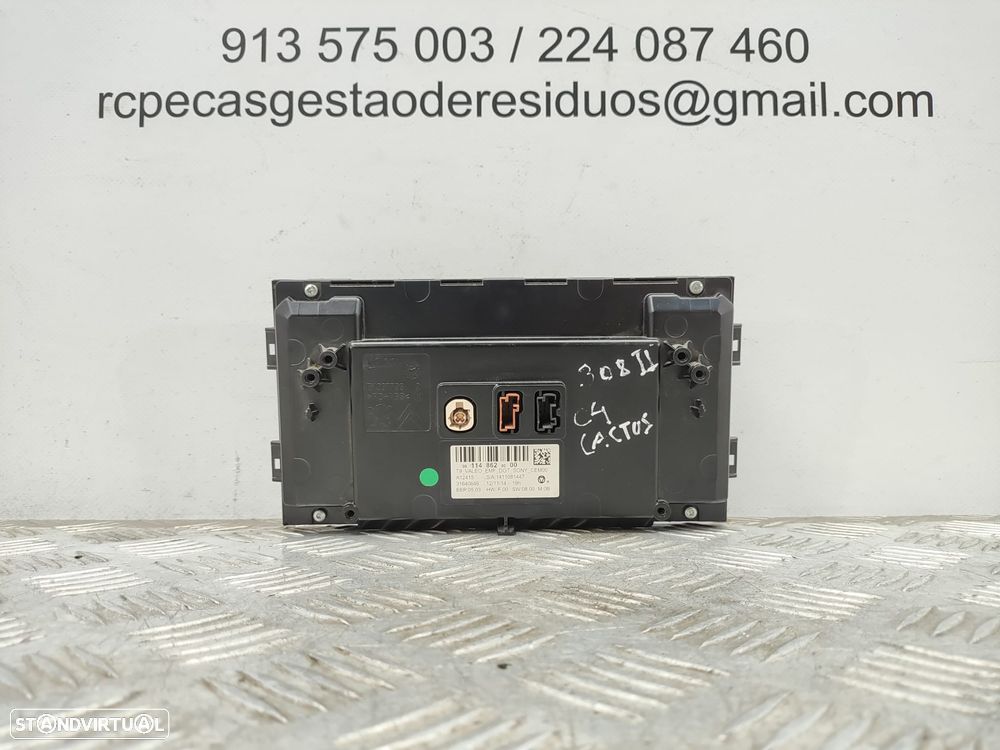 Ecrã Display Multimédia De Navegação PSA Peugeot 308 Mk2 Citroen C4 Cactus 981148628000 - 6