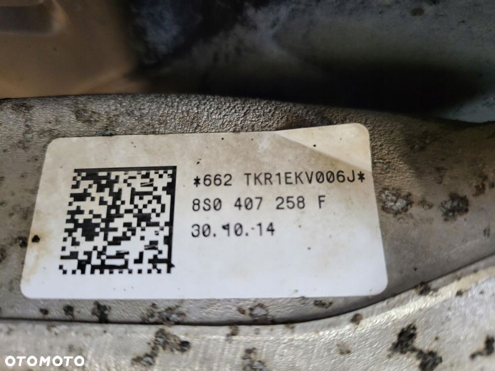 Zwrotnica Przód Prawa Kompletna AUDI TT 8S 2.0 TDI 2014- 8S0407258F - 4
